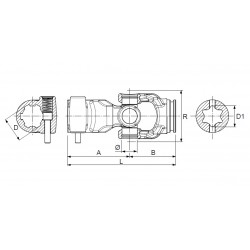 JOINT TYPE WALTERSCHEID ( 3513100 + 350000 + 351000 ) / EUROCARDAN